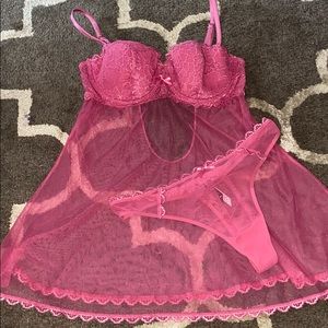 NWOT Victoria’s Secret Teddy Set